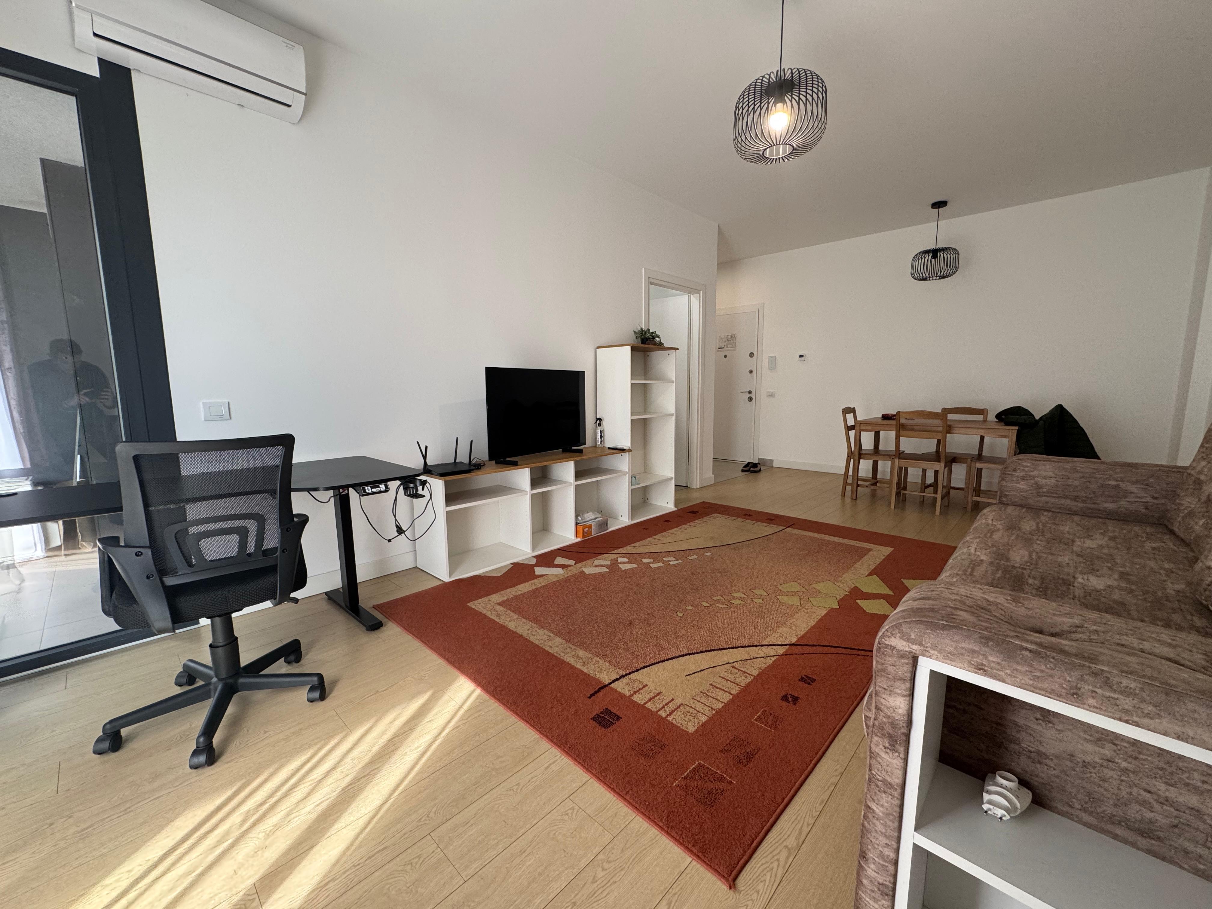 Apartament de inchiriat cu 2 camere in Iasi, de tip decomandat, suprafata de 62 mp, zona Baza 3